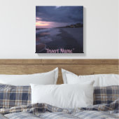 Seaside Twilight Canvas Afdruk (Insitu (Slaapkamer))