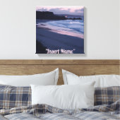 Seaside Twilight Canvas Afdruk (Insitu (Slaapkamer))