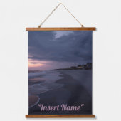 Seaside Twilight Hangend Wandkleed (Voorkant)