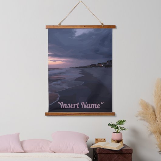 Seaside Twilight Hangend Wandkleed (Slaapkamer)