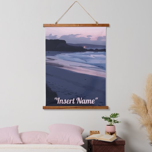 Seaside Twilight Hangend Wandkleed (Slaapkamer)