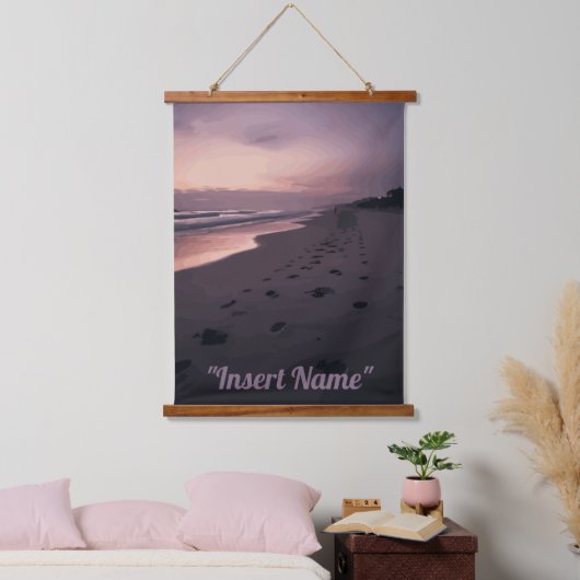 Seaside Twilight Hangend Wandkleed (Slaapkamer)