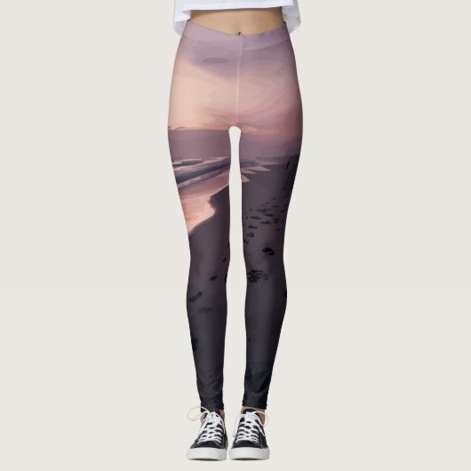 Seaside Twilight Leggings (Voorkant)