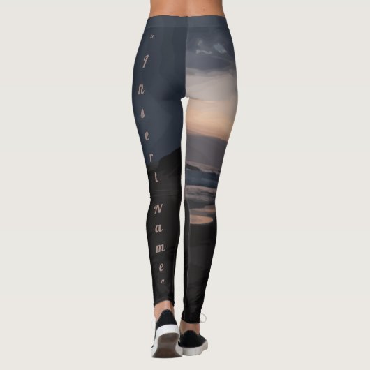 Seaside Twilight Leggings (Achterkant)