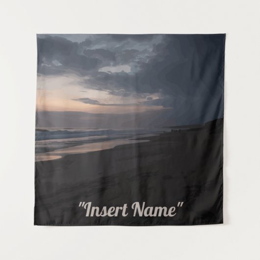 Seaside Twilight Wandkleed (Voorkant)