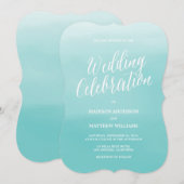 Seaside | Uitnodiging tot weddenschappen (Voorkant / Achterkant)