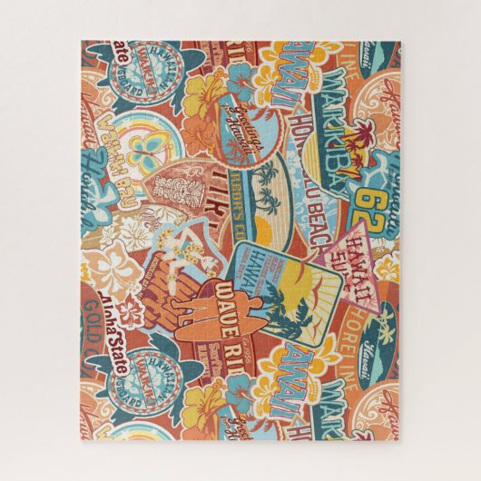 Seaside Vacation Waikiki Bay Hawaii Legpuzzel (Verticaal)