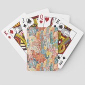 Seaside Vacation Waikiki Bay Hawaii Pokerkaarten (Achterkant)