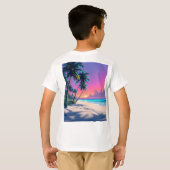 Seaside Village 1 & Tropisch strand Shirt (Achterkant volledig)