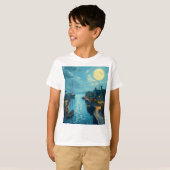 Seaside Village 1 & Tropisch strand Shirt (Voorkant volledig)