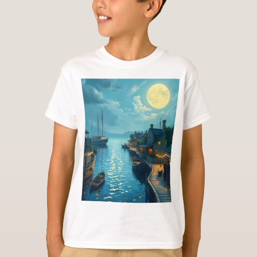 Seaside Village 1 & Tropisch strand Shirt (Voorkant)