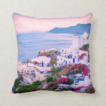 Seaside Village in Greece Sierkussen
