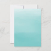 Seaside | Vragenkaart RSVP Kaartje (Achterkant)