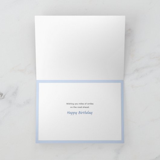 Seaside Waterverf Art Greetcard Kaart (Binnen)