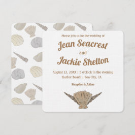 Seaside Wedding Coastal Kaart