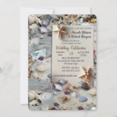 Seaside Wedding Feesten op het strand Kaart (Voorkant)