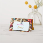 Seaside Wedding Feesten op het strand Plaatskaartje (Voorkant)