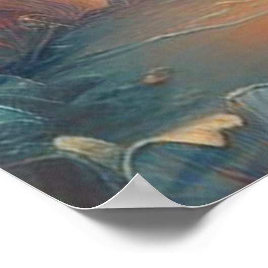 Seaside Wedding Feesten op het strand Poster (Hoek)