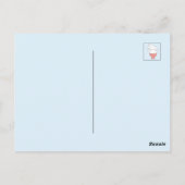 Seaside Whimsy Mer-Bunny Avontuur Briefkaart (Achterkant)