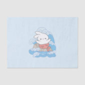 Seaside Whimsy Mer-Bunny Avontuur Tissuepapier (Voorkant)