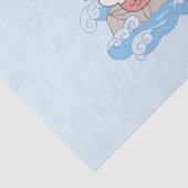 Seaside Whimsy Mer-Bunny Avontuur Tissuepapier (Detail)