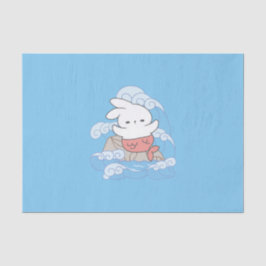 Seaside Whimsy Mer-Bunny Avontuur Tissuepapier