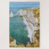 Seaside whit stone cliff legpuzzel (Verticaal)