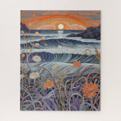 Seaside Wildflower Beach Legpuzzel (Verticaal)