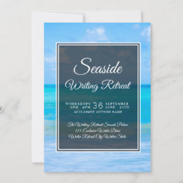 Seaside Writing Retreat Author Life Coach Business Kaart