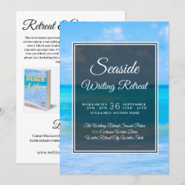 Seaside Writing Retreat Author Life Coach Business Kaart