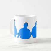 SEASON 2 Problemen hoger in silhouette Koffiemok (Voorkant links)