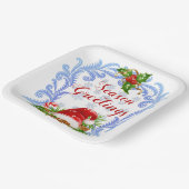 Season Greetings Papieren Bordje (Gebogen)