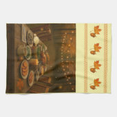Season of Gatherings Wide Border Kitchen Towels Theedoek (Horizontaal)