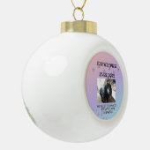 Season Of Love Remembrance Tribute Keramische Bal Ornament (Links)