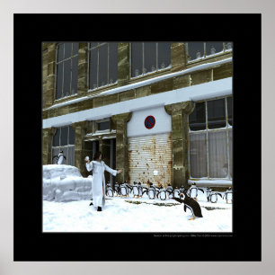 Season of the playful penguins poster