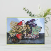 SEASON ' S FRUITS 1 - GRAPES EN PEARS AANKONDIGING (Staand voorkant)