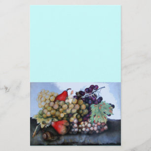 SEASON ' S FRUITS 1 - GRAPES EN PEARS BRIEFPAPIER