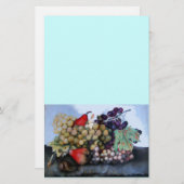 SEASON ' S FRUITS 1 - GRAPES EN PEARS BRIEFPAPIER (Voorkant / Achterkant)