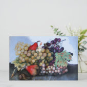 SEASON ' S FRUITS 1 - GRAPES EN PEARS BRIEFPAPIER (Staand voorkant)