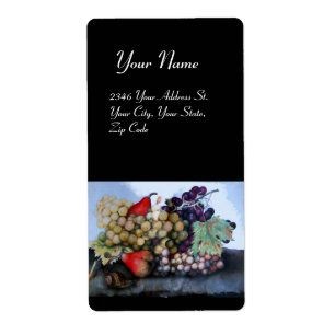 SEASON ' S FRUITS 1 - GRAPES EN PEARS ETIKET