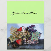 SEASON ' S FRUITS 1 - GRAPES EN PEARS FLYER (Achterkant)