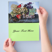 SEASON ' S FRUITS 1 - GRAPES EN PEARS FLYER (Hand)