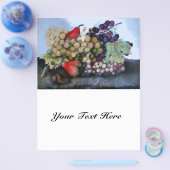 SEASON ' S FRUITS 1 - GRAPES EN PEARS FLYER (Enkel)