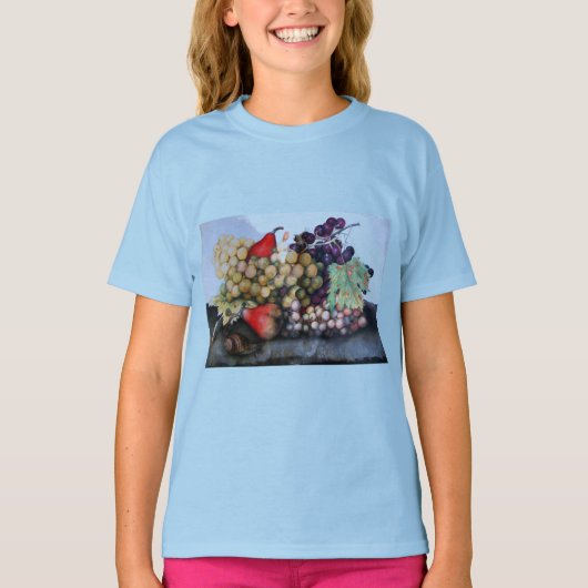 SEASON ' S FRUITS 1 - GRAPES EN PEARS T-SHIRT (Voorkant)