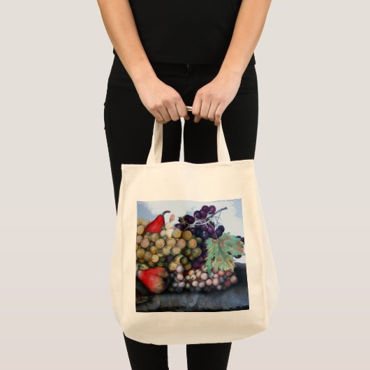 SEASON ' S FRUITS 1 - GRAPES EN PEARS TOTE BAG (Voorkant (product))