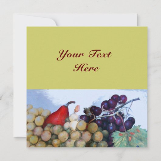 SEASON ' S FRUITS 1 KAART (Achterkant)