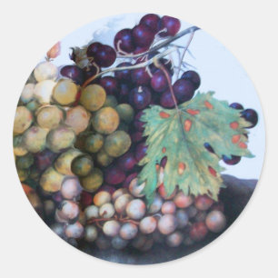 SEASON ' S FRUITS 1 RONDE STICKER