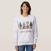 Season’s Readings Christmas Book Lover Sweatshirt (Voorkant volledig)