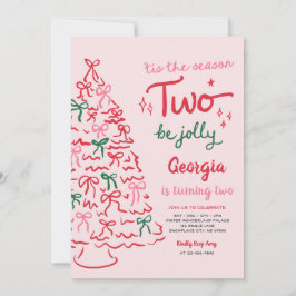 Season Two Celebrate Coquette Christmas Birthday Kaart