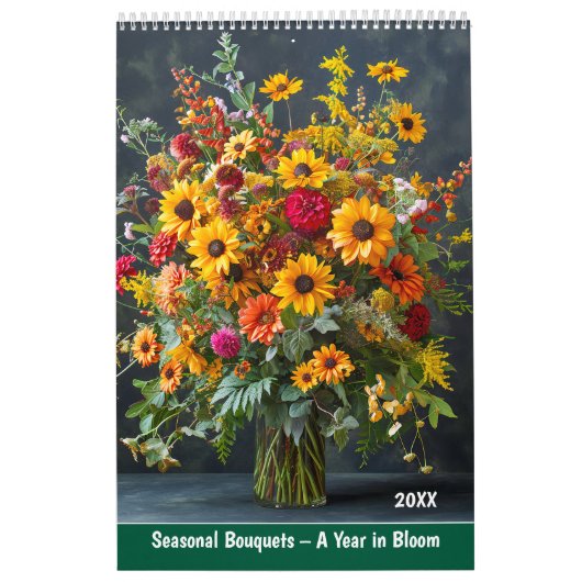 Seasonal Bouquets – A Year in Bloom Kalender (Hoes)